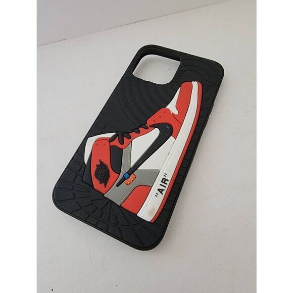 Nike Air Black Red  iPhone 13 Pro Max Phone Casing Cover NWOT - Picture 1 of 3
